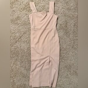 Fitted Light Pink Dress